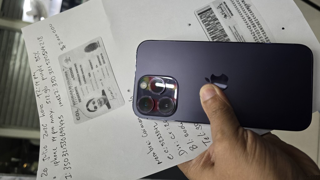 ❌#4590. IPhone 14 pro max 512 GB purple 85%