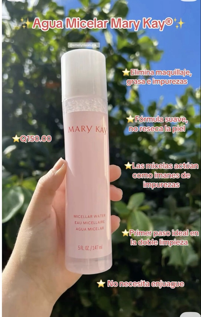 Agua micelar