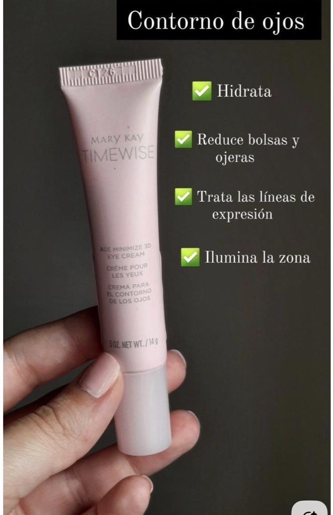 Contorno de ojos de 3D
