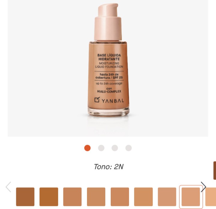 Base liquida yanbal N2