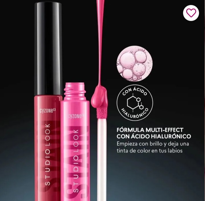 El Glow Stain de Studio Look es un SUPER GLOSS que hidrata hasta por 24 horas