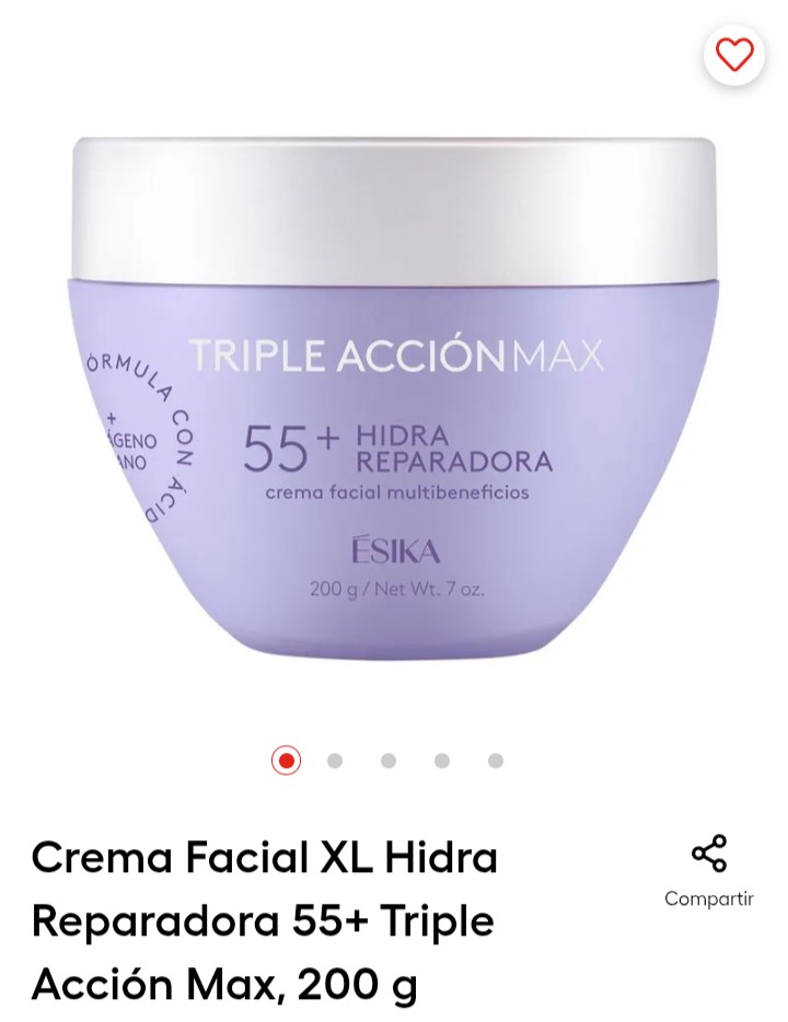 Crema  tripleacción 55. +