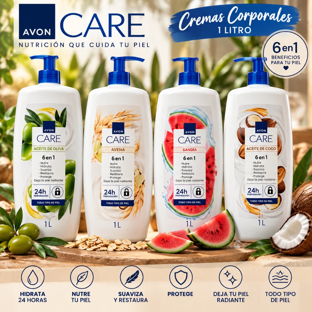Crema corporal Care 1 litro