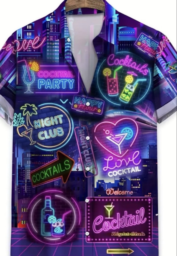 CC19 Camisa de neón