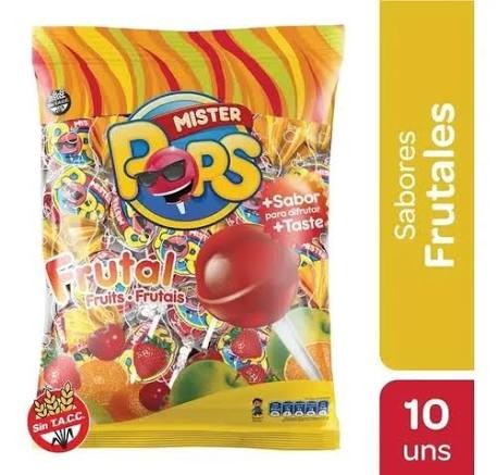 Chupetin Mister Pop Frutal