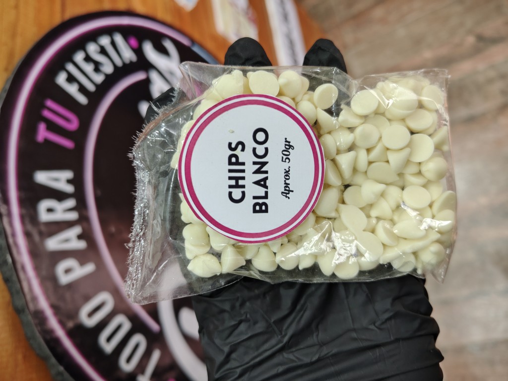 Chips Chocolate Blanco 50gr