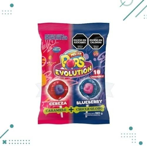 Chupetin Pops Evolution - Mix 10 Unidades