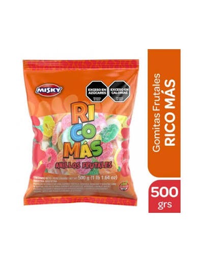 Gomitas Anillos Frutales