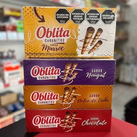 Cubanitos Oblita 48 Unidades