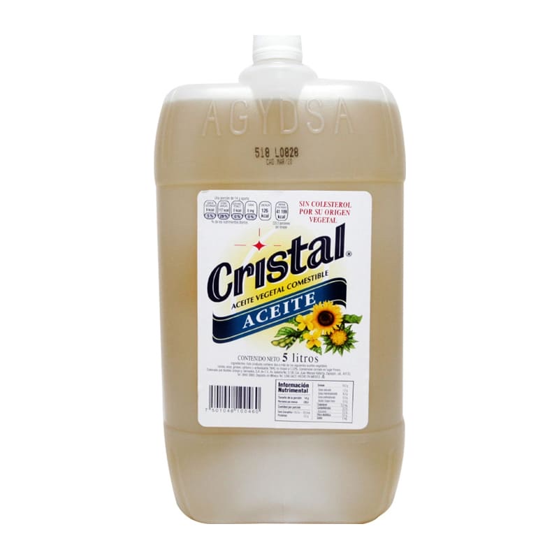 Aceite Cristal Vegetal 5L