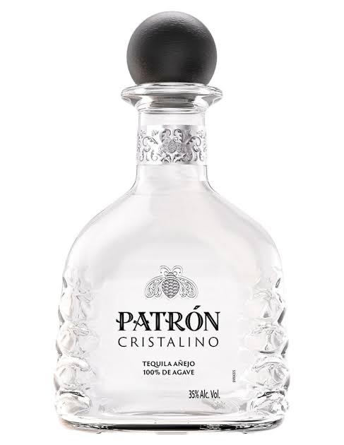 Patrón Cristalino tequila