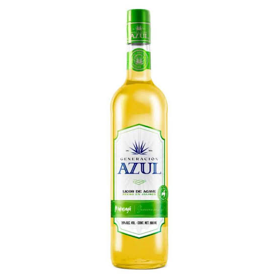 Generación Azul licor de agave Sabor