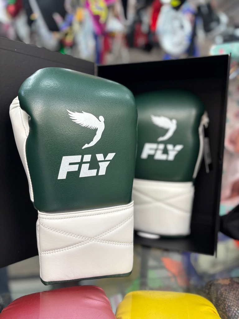 GUANTES FLY VERDE/BLANCO