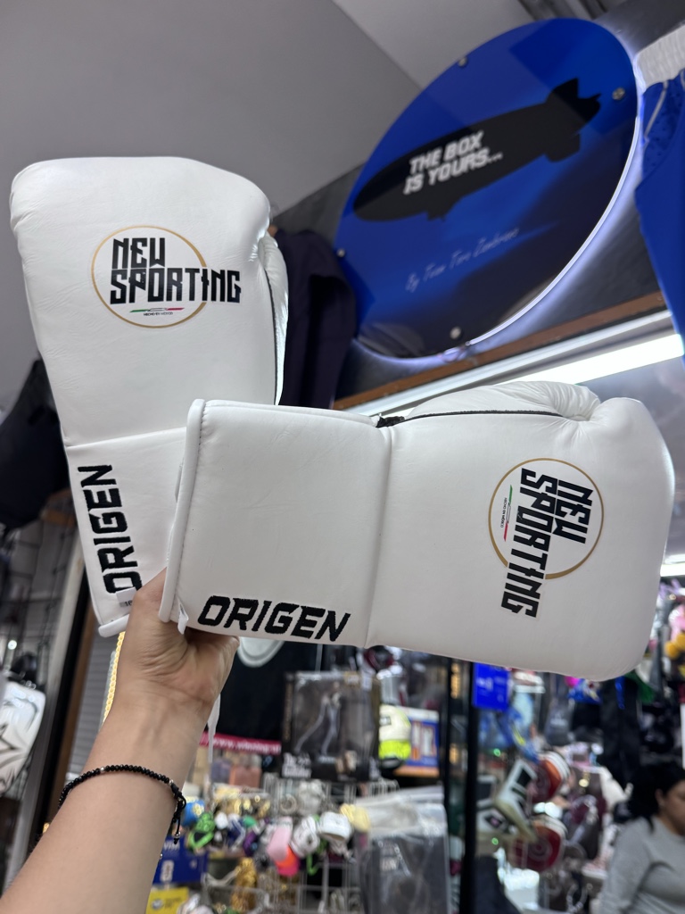 GUANTES NEW SPORTING BLANCOS