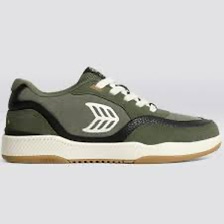 Uba -Suede Deep Lichen Green/Ivory