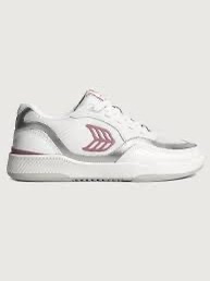Uba-White/Blush Pink&Silver