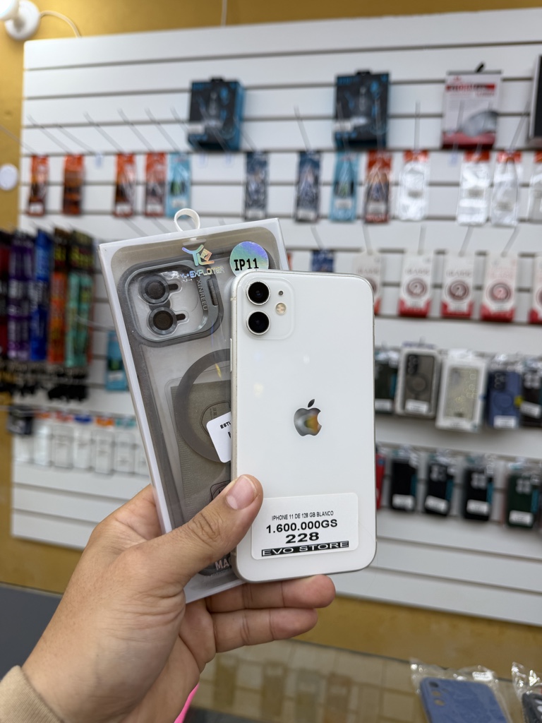 iPhone 11 blanco 128 GB