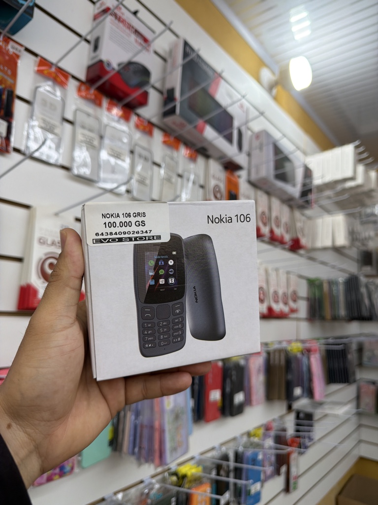 Nokia 106 gris nuevo