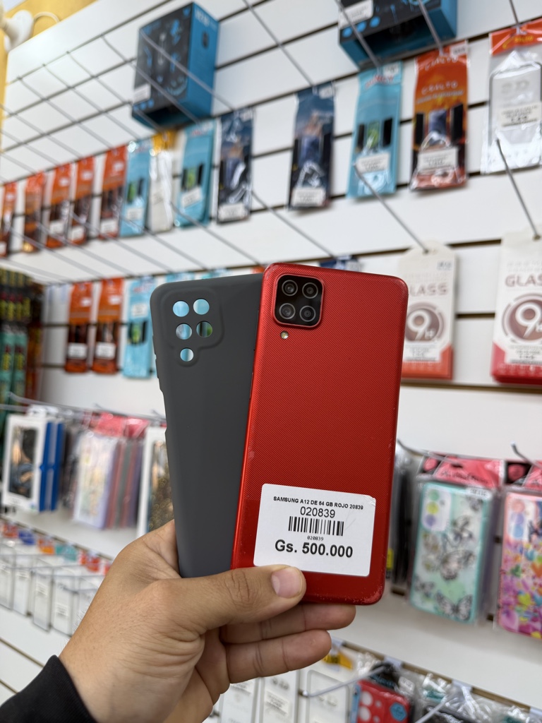 Samsung A12 DE 64 GB  rojo