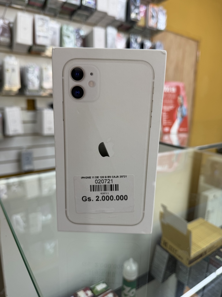 iPhone 11 128GB blanco en cajaa