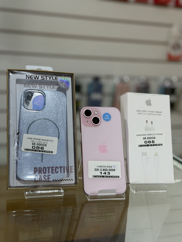 IPHONE, 15 DE 128 GB ROSA AMERICANO