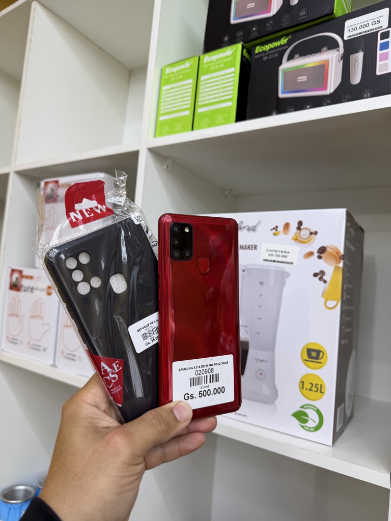 Samsung A21S DE 64 GB ROJO