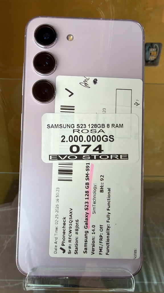 Samsung Galaxy S23 rosa 128GB