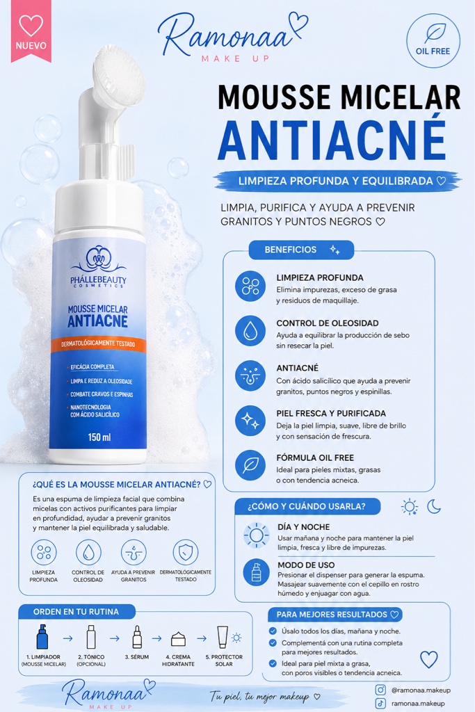 Mousse Micelar Antiacne