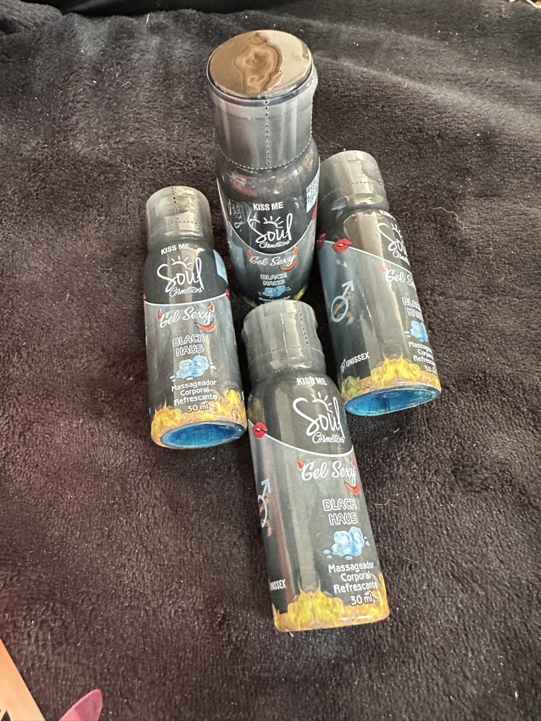 Kiss Me Soul Gel Sexy Black Haus masajeador