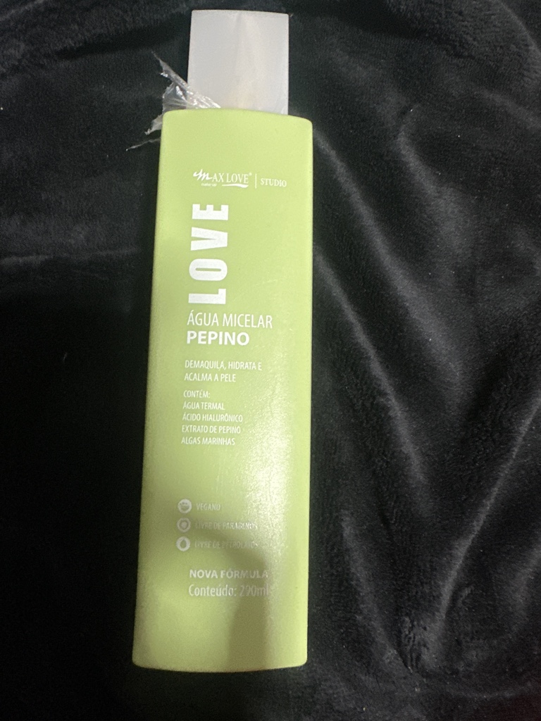 Max Love Love agua micelar pepino