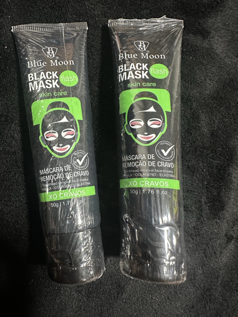Blue Moon Black Mask flash negra