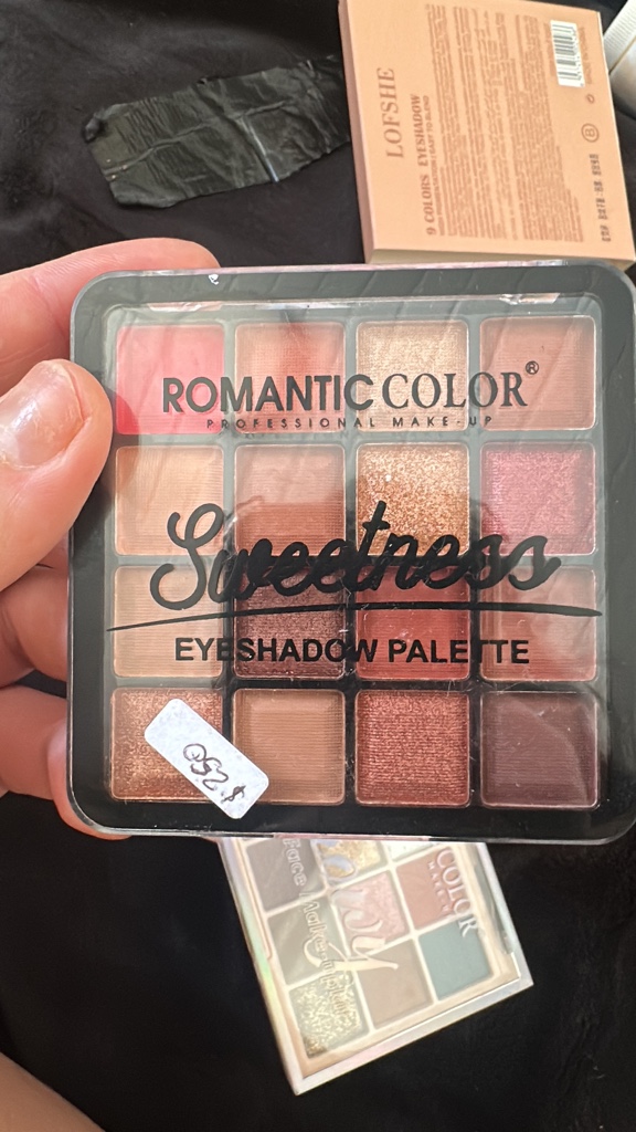 Romantic Color paleta de sombras
