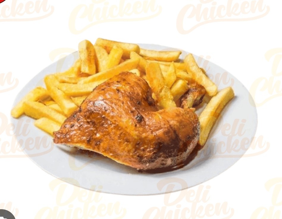 Colación4=Cuarto Pollo ,Papas chica