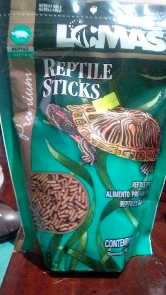 Alimento tortuga sticks 300 G.