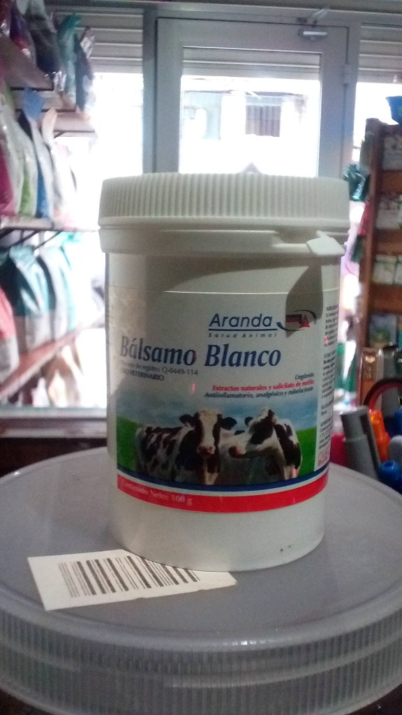 BALSAMO BLANACO 100 GR