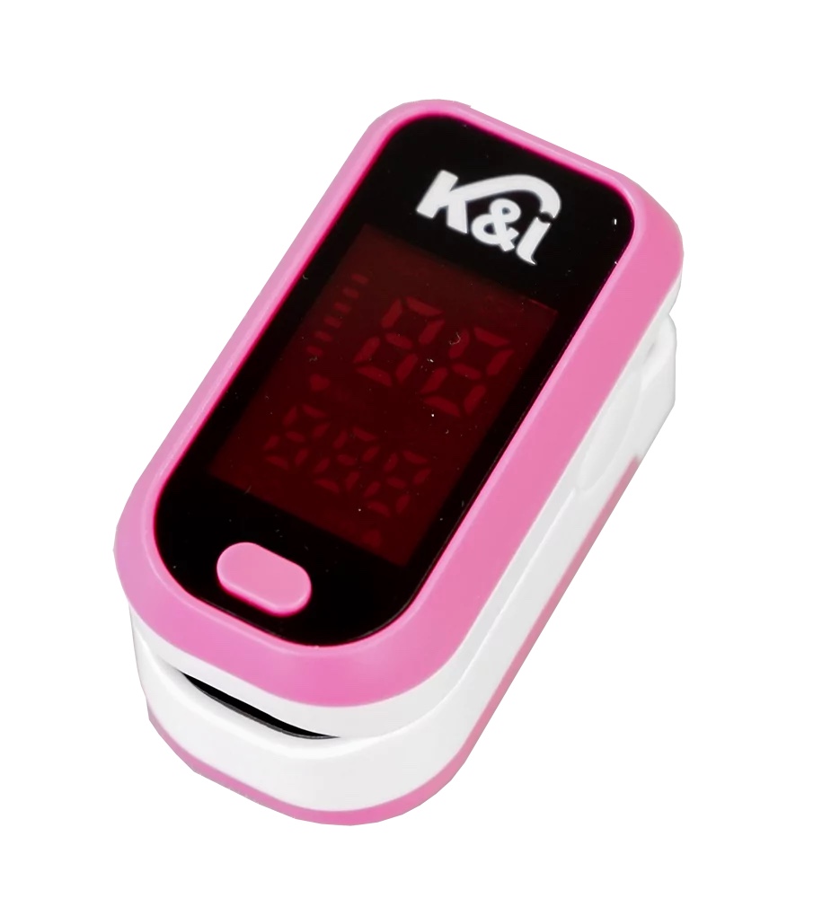 K&I oxímetro rosado