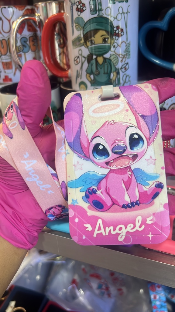 Lanyerd porta credencial Stitch