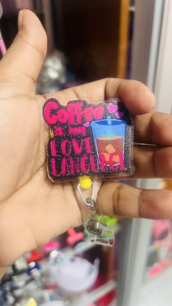 Yoyo Coffee is my love language llavero