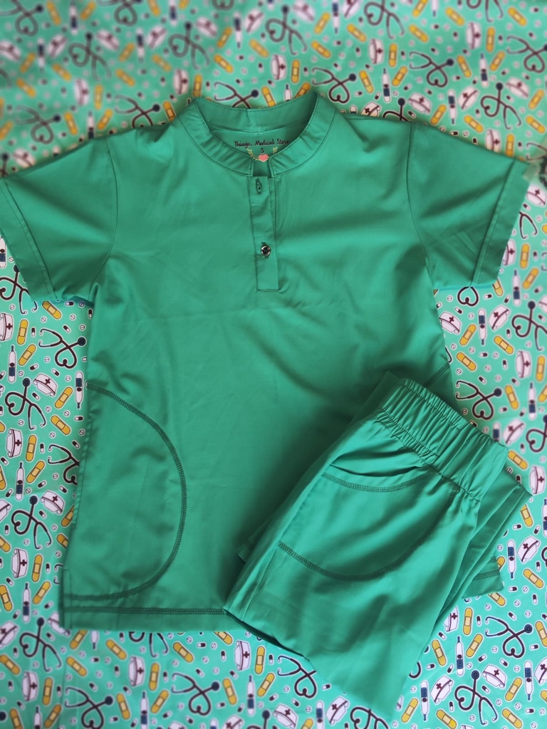 Uniforme turquesa Antifluido stresh