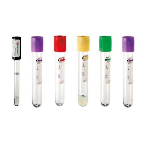 Vacutainer tubos de muestra x unidad