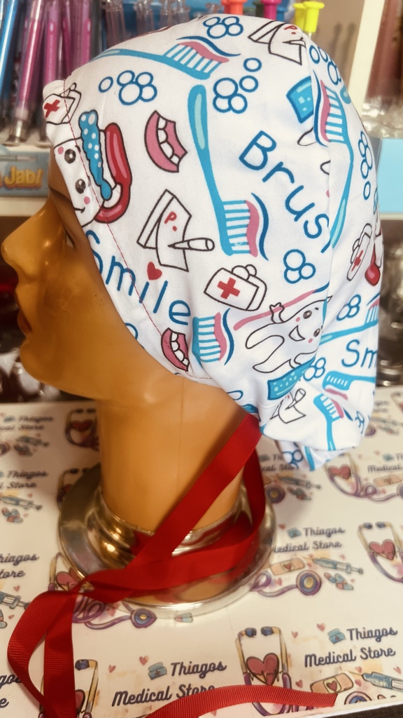 Gorro quirurgico odontologo estampado