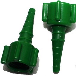 Conector de pico  verde plastico