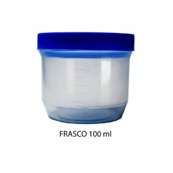 Frasco azul 100 ml