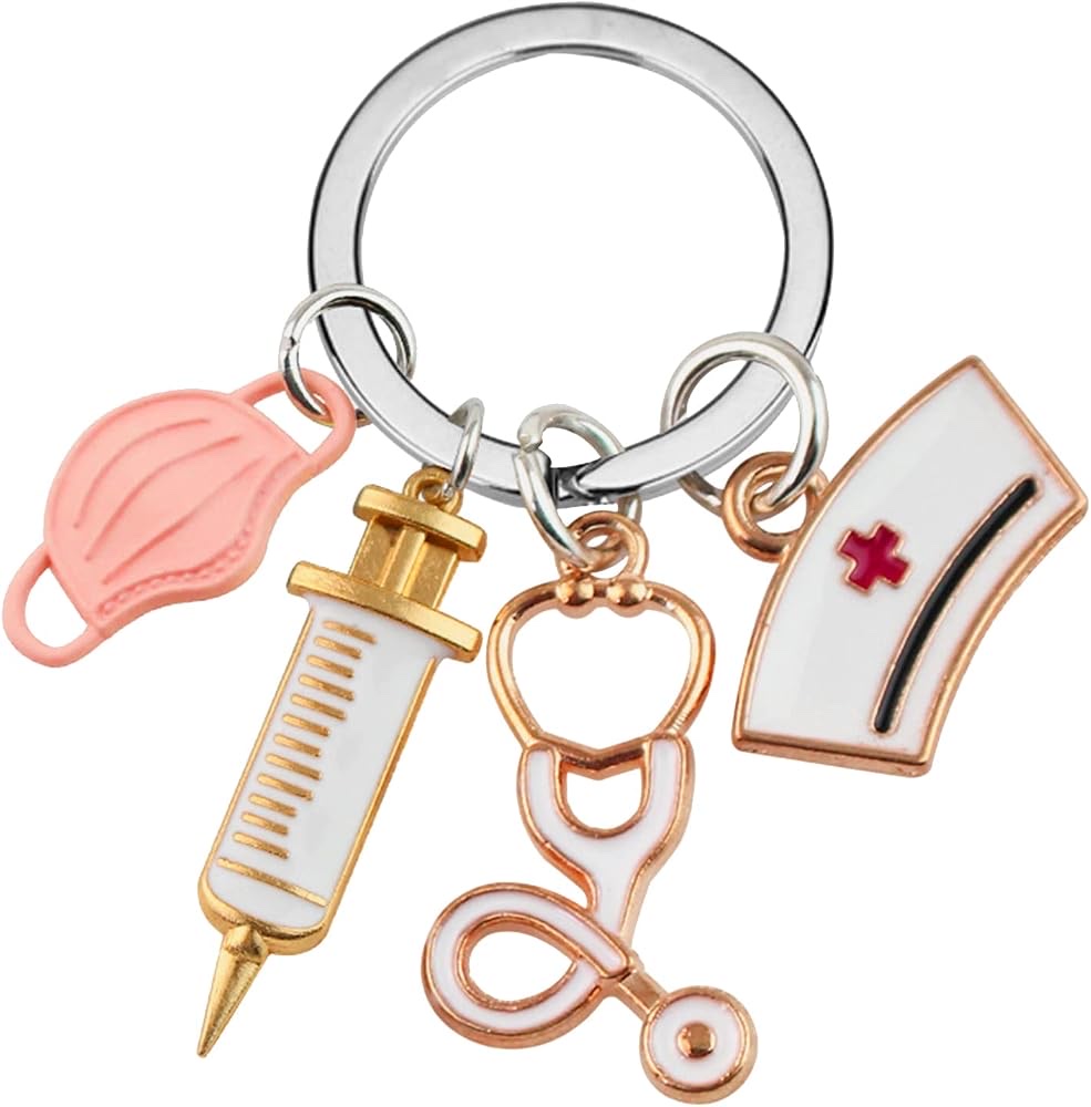Llavero medicos multicolor
