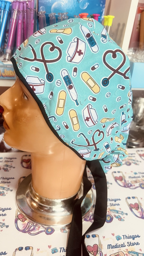 Gorro quirúrgico estampado