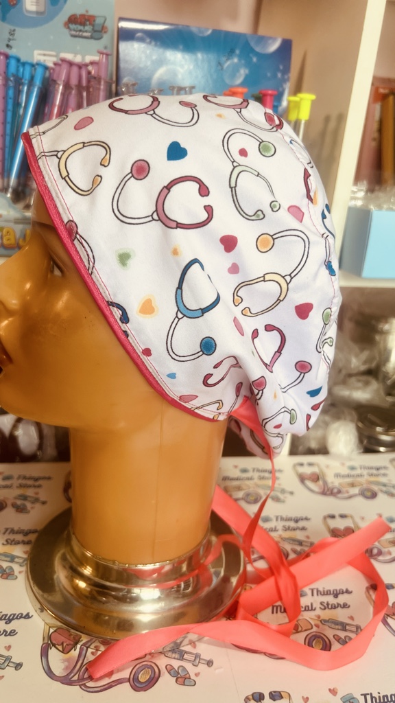 Gorro quirurgica estampada