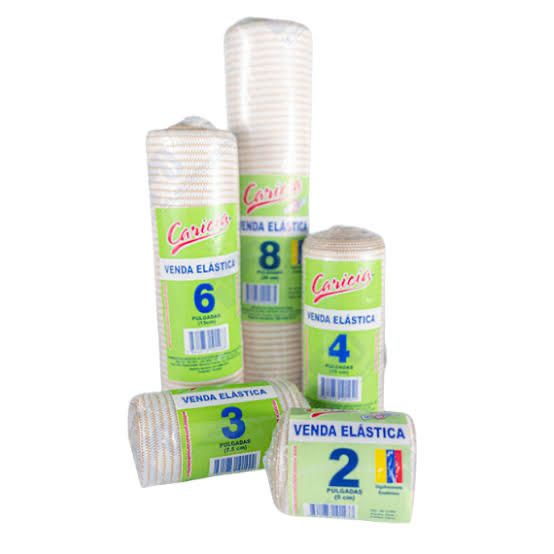 Venda elastica blanca varias medidas