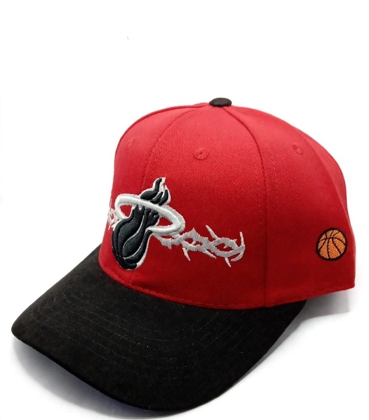 GORRA MIAMI HEAT BARBED WIRE - RED / BLACK ❤️‍🔥🏀