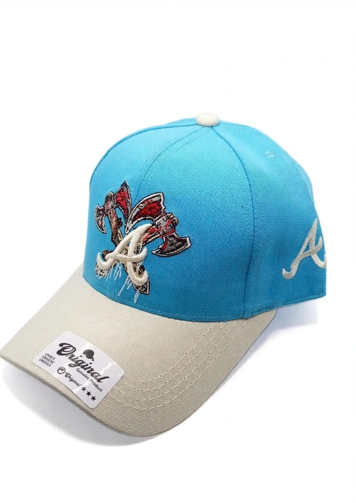 GORRA ATLANTA A BICOLOR - SKY BLUE 🩵🪓