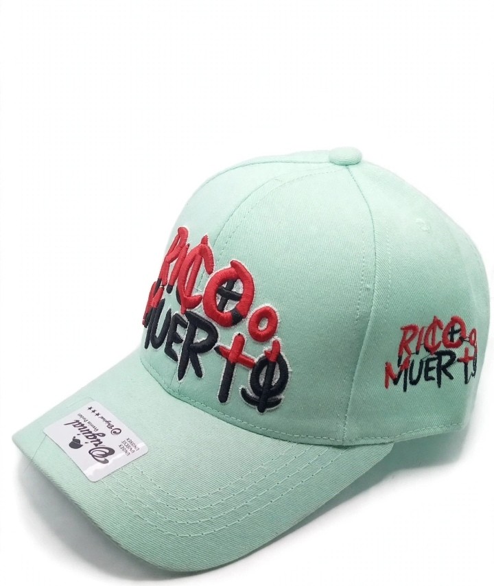 GORRA RICO O MUERTO - MINT 💚💀